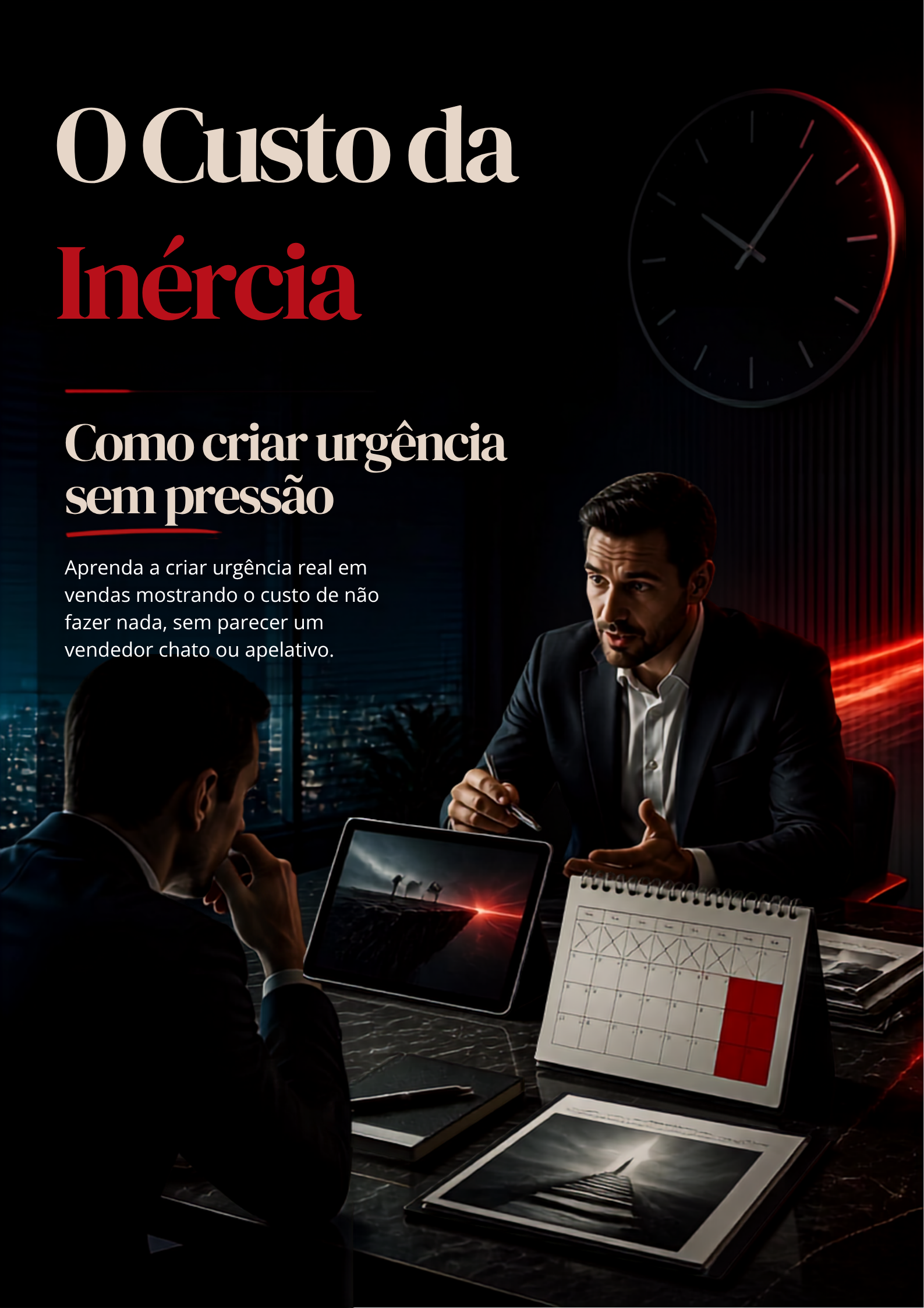 O Custo da Inércia: Como criar urgência sem pressão